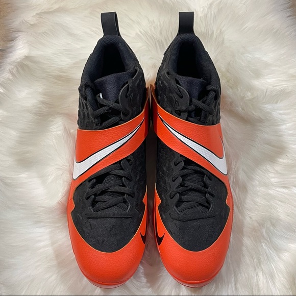 Nwot Mens Orangeblack Nike Zoom Force 